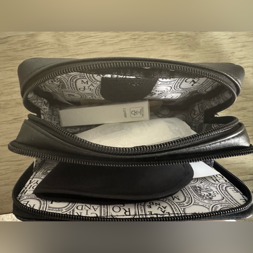 Men’s Diptyque Paris Amenities Bag for Business & First Class Qatar Airlines - Picture 4 of 5